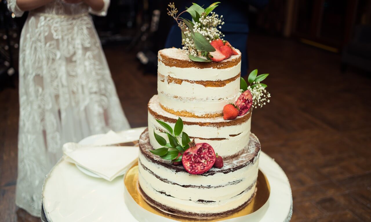 wedding cake matrimonio in autunno